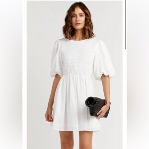 DISSH Jaq dress in white